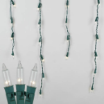 Pro-Line Icicle Lights Green Wire Long Drops