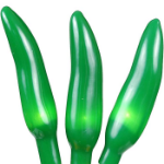 Green Chili Pepper String lights 35 Count