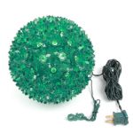 100 Green LED 7.5" Sphere
