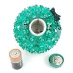 50 LED Battery Operated Green Sphere