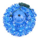 50 LED Battery Operated Blue Sphere