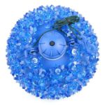 100 LED Battery Operated Blue Sphere