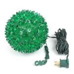 50 Green LED 6" Sphere