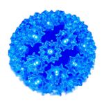 50 LED Battery Operated Blue Sphere