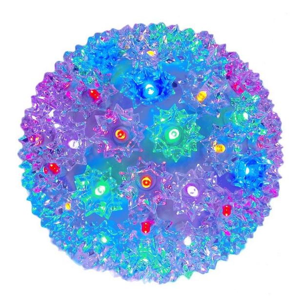 100 LED Battery Operated Multi Colored Sphere