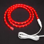 Red Rope Light Custom Cut 1/2" 120V Incandescent