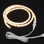Frosted White Rope Light Custom Cut 1/2" 120V Incandescent