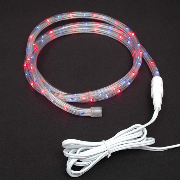 Red/Blue Chasing Rope Light Custom Kits 1/2" 3 Wire