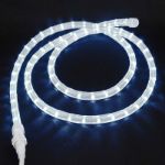 XXX Pure White Custom 12 Volt LED Rope Lights 1/2" 2 Wire