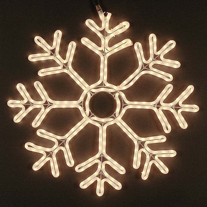 Lighted snowflakes on sale