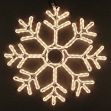 24" Deluxe Rope Light Snowflake