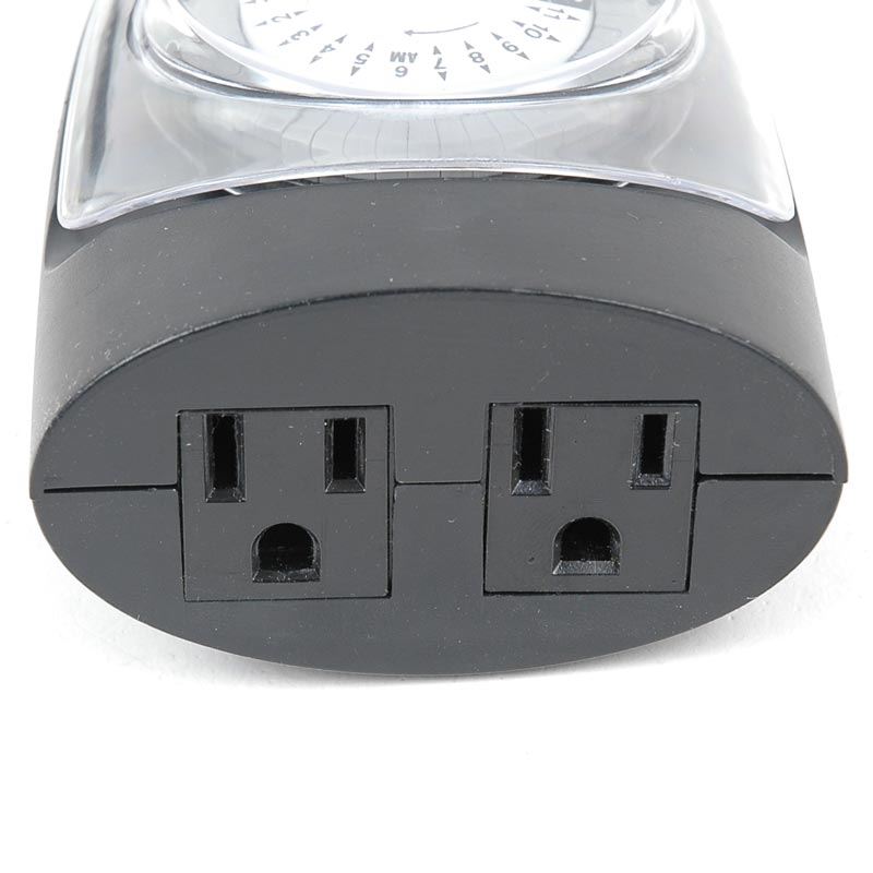 Mechanical Outdoor Timer 15 Amps Novelty Lights IncNovelty Lights