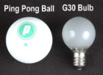 25 G30 Globe Light String Set with Purple Satin Bulbs on Black Wire