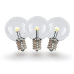 Warm White - G30 Glass LED Replacement Bulbs - 25 Pack