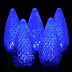 Blue C9 LED Bulbs 25 Pack **ON SALE**