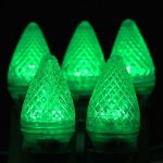 Green C7 LED Replacement Lamps 25 Pack