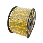 Yellow/Green 150 Ft Chasing Rope Light Spools, 3 Wire 120v 1/2"