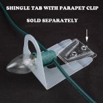 Shingle Tab for C9 and C7 Sockets/Lamps 25 Pack