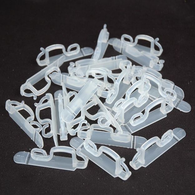 100 Pack of Gutter Clip for Icicle, Mini C9 and C7 Lamps -39303 ...