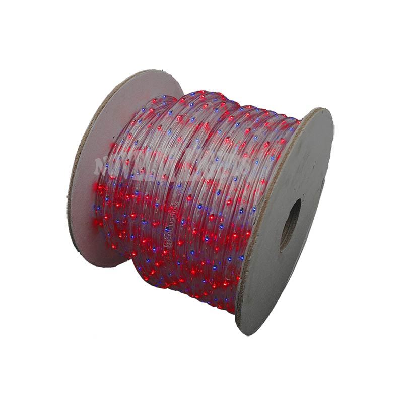 Red and Blue 150 Feet Chasing Rope Light Spools 3 Wire 120 VoltNovelty Lights LED Christmas