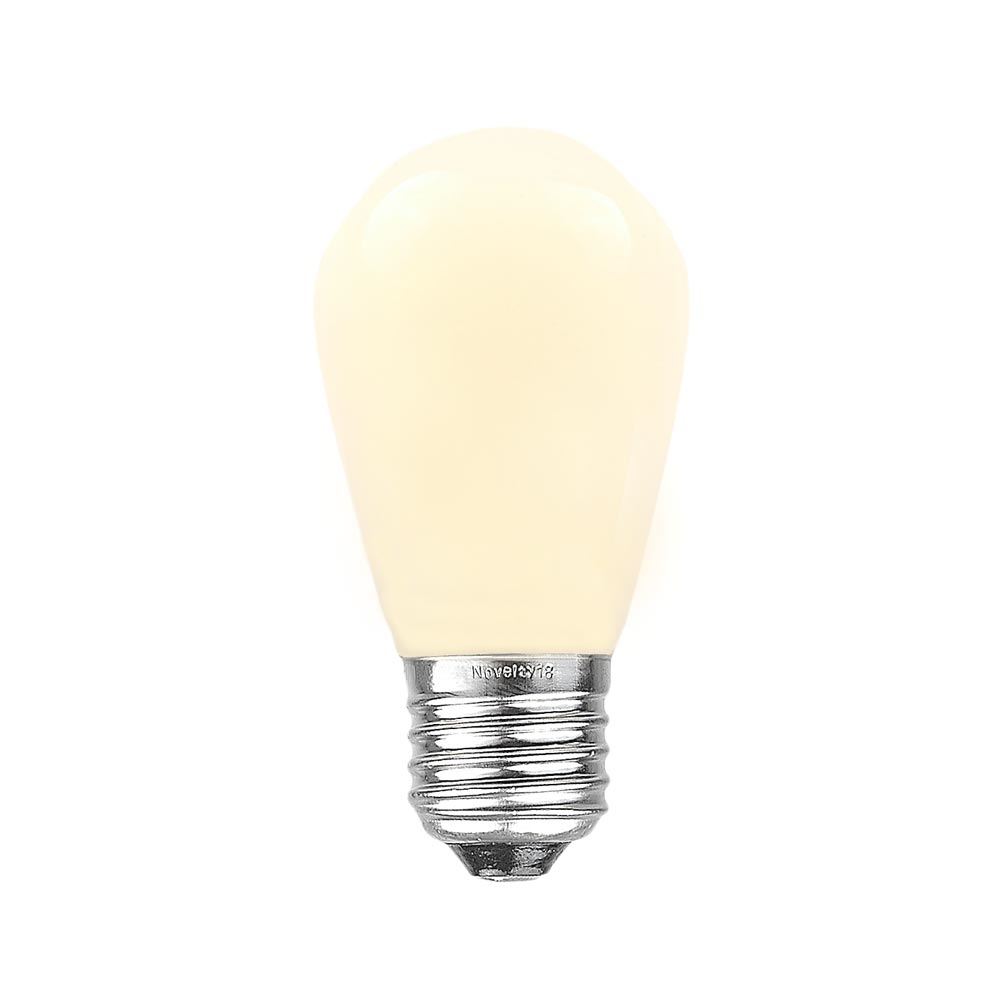 S14 Ceramic White Bulbs 11 Watt E27 Base - Novelty Lights, Inc.Novelty ...