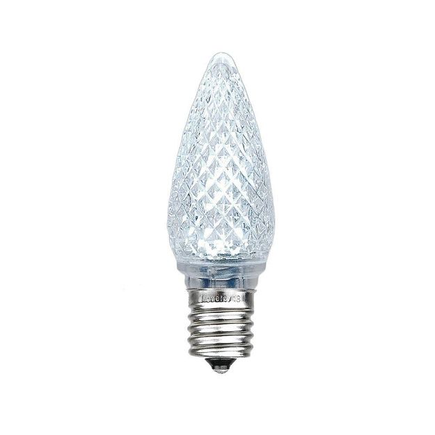 Pure White C9 LED Bulbs 25 Pack **ON SALE**