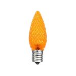 Amber C9 LED Replacement Bulbs 25 Pack