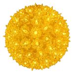 Yellow 150 Light Starlight Sphere 10"