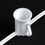 C9 10' Stringers 12" Spacing White Wire
