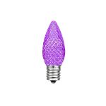 Purple C7 LED Replacement Bulbs 25 Pack