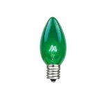 Green Twinkle C7 7 Watt Bulbs 25 Pack