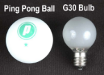 100 G30 Globe String Light Set with Purple Satin Bulbs on Green Wire