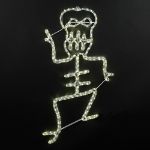 36" Spooky Skeleton LED Rope Light Motif 