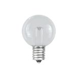 Designer Series Warm White G30 LED  Base e12 Bulbs 25 Pack