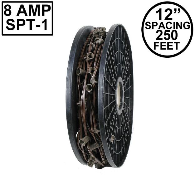 C7 250 Spool 12" Spacing 8 Amp Brown Wire