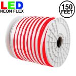 150 Ft Red LED Neon Flex Rope Light Spool 120 Volt