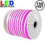 150 Ft Pink LED Neon Flex Rope Light Spool 120 Volt