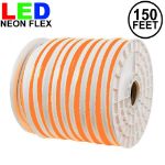 150 Ft Orange LED Neon Flex Rope Light Spool 120 Volt