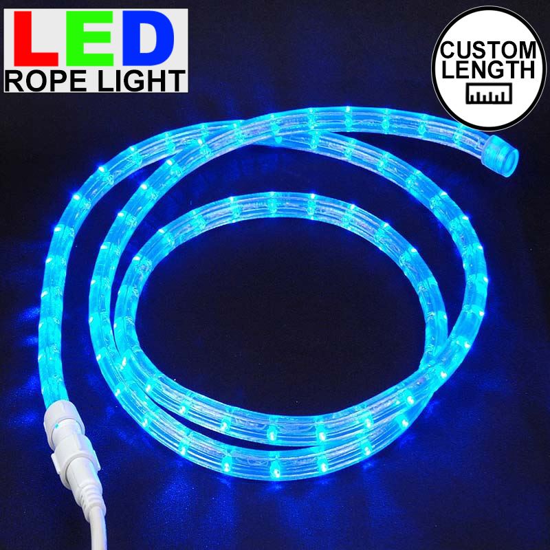 Custom Blue LED Rope Light Kit - Novelty LightsNovelty Lights | LED ...
