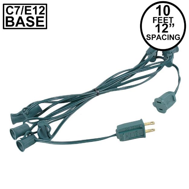 C7 10' Stringers 12" Spacing Green Wire