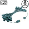 C7 25' Stringers 12" Spacing Green Wire