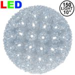 150 Pure White LED 10" Sphere