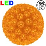 150 Orange LED 10" Sphere