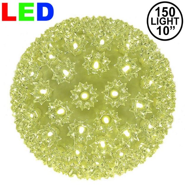 150 Warm White LED 10" Sphere