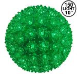 Green 150 Light Starlight Sphere 10"