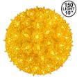 Yellow 150 Light Starlight Sphere 10"