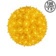 Yellow 100 Light Starlight Sphere 7.5"