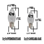 C9 - Blue - Ceramic (plastic) LED Replacement Bulbs **On Sales**