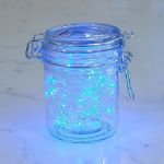 Battery Operated LED Micro Fairy Light Set Blue***On Sale***