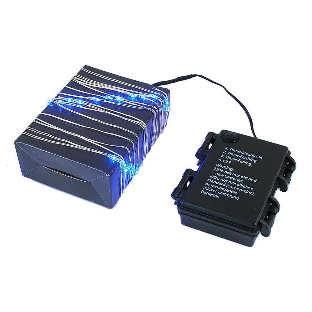 Aurora Golden Battery Operated LED Micro Light Set By Novelty ...